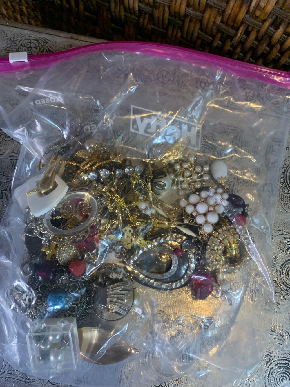 Jewelry Mystery Bag Grab Bag Costume Jewelry